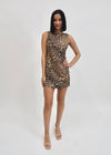 LUCY ANIMAL PRINT MINI- LEOPARD