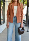 BOSS BABE BLAZER- HAZELNUT