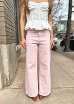 MUSE DENIM PANT- STRAWBERRY SHAKE