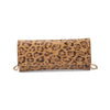 ADELLE CLUTCH- LEOPARD