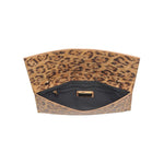 ADELLE CLUTCH- LEOPARD