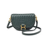 ALISE WOVEN CROSSBODY- FOREST