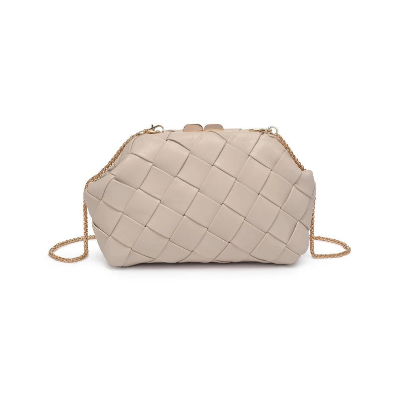 PAULINE CLUTCH/CROSSBODY- IVORY