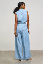 TENCEL JUMPSUIT- CHAMBRAY