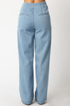 AZANA DENIM PANT- LT.DENIM