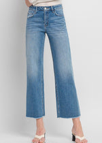 KENDALL HIGH RISE DAD DENIM- EVENING STAR WASH