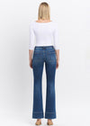 SKYLAR HIGH RISE TROUSER BOOTCUT- SNOWDROP WASH