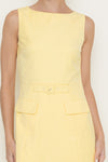 SUNNY CREW NECK ROMPER- YELLOW