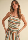 MULTI STRIPED TOP- MULTI