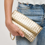 ARIA WOVEN WRISTLET- GOLD