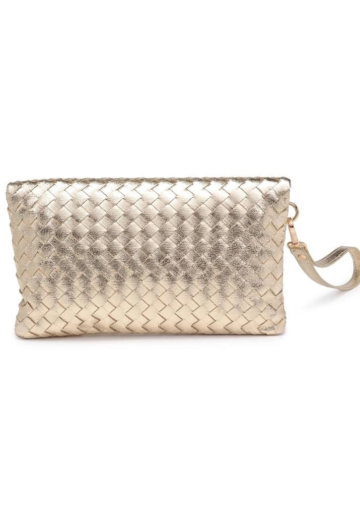 ARIA WOVEN WRISTLET- GOLD