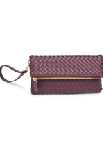 ARIA WOVEN WRISTLET- MERLOT