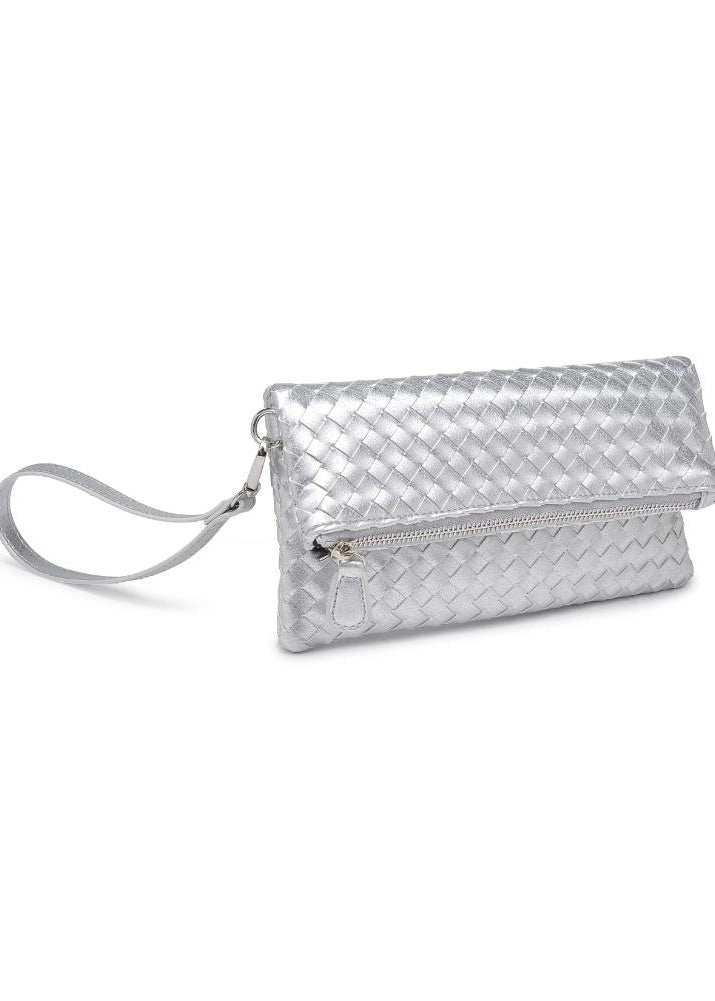 ARIA WOVEN WRISTLET- SILVER