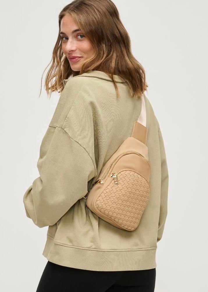 HAILY WOVEN SLINGBACK- NATURAL