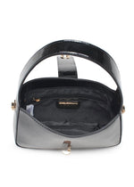 PAIGE PATENT PURSE- BLACK