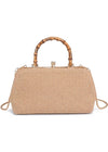 LUCY STRAW CROSSBODY- NATURAL