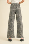 LEOPARD PRINT DENIM PANT- LEOPARD