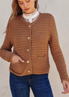 TOASTED KNIT CARDIGAN- COCO